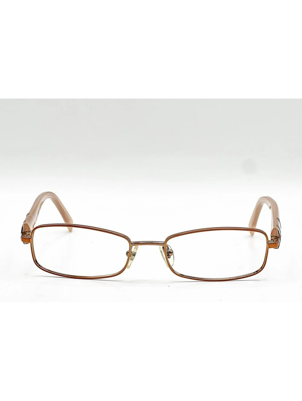 Vogue VO 3713 813 Gold Rectangle Authentic Eyeglass Frames 51-17